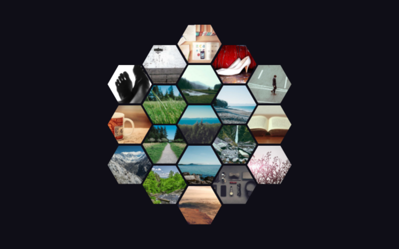 Honeycomb layout example