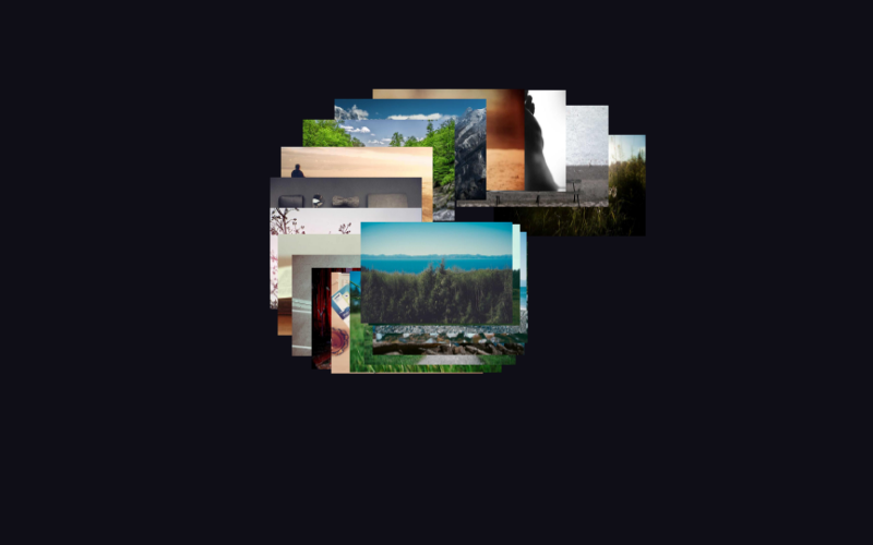 Spiral layout example